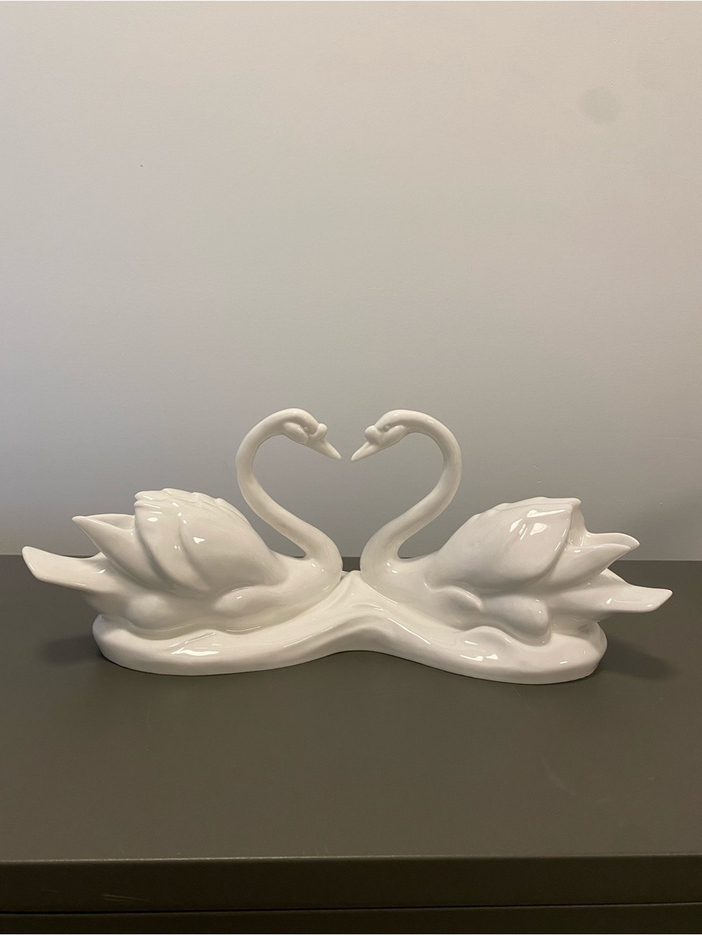 Royal Doulton Endless Love Swan Figurine HN 4440, Vintage 2001 Bone China Swans